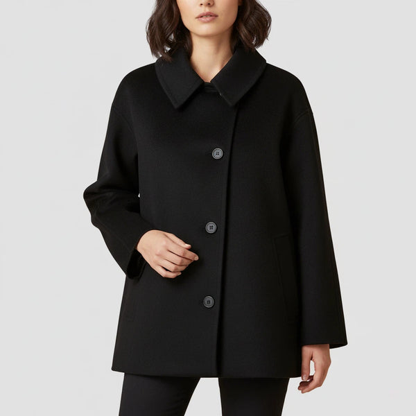 Übergangsjacke Damen Oversized mit Knopfverschluss | Für Alltag - Alverno