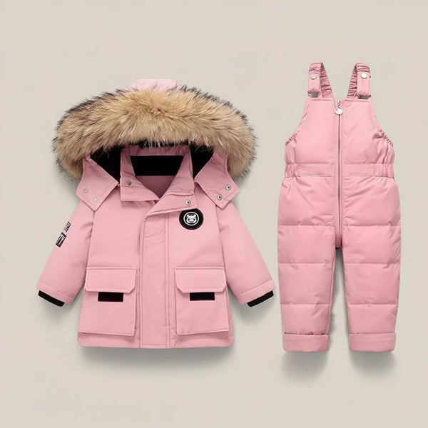 Kindermantel mit Kapuze und Overall | Für Kalte Tage - Alverno