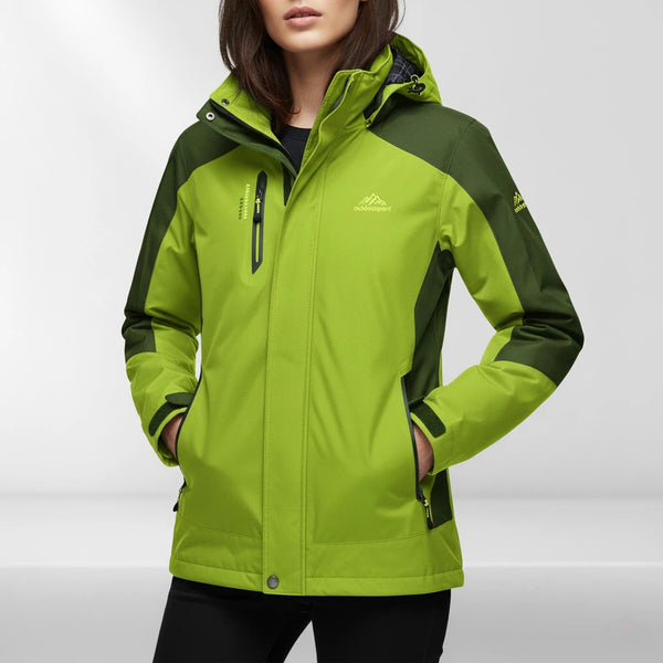 Wanderjacke Damen Wasserdicht und Atmungsaktiv | Für Outdoor-Aktivitäten - Alverno