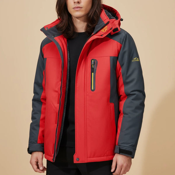 Wasserdichte Winterjacke Herren Lang | Für Kalte Tage und Outdoor-Aktivitäten - Alverno