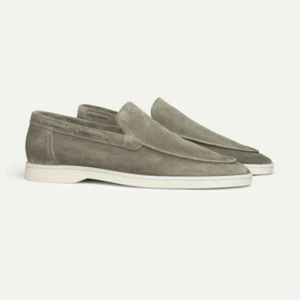 Herren Wildleder Schuhe Übergrößen - Casual Halbschuhe Slipper Große Größen 36-48
