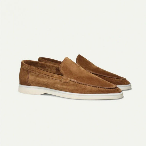 Herren Wildleder Schuhe Übergrößen - Casual Halbschuhe Slipper Große Größen 36-48