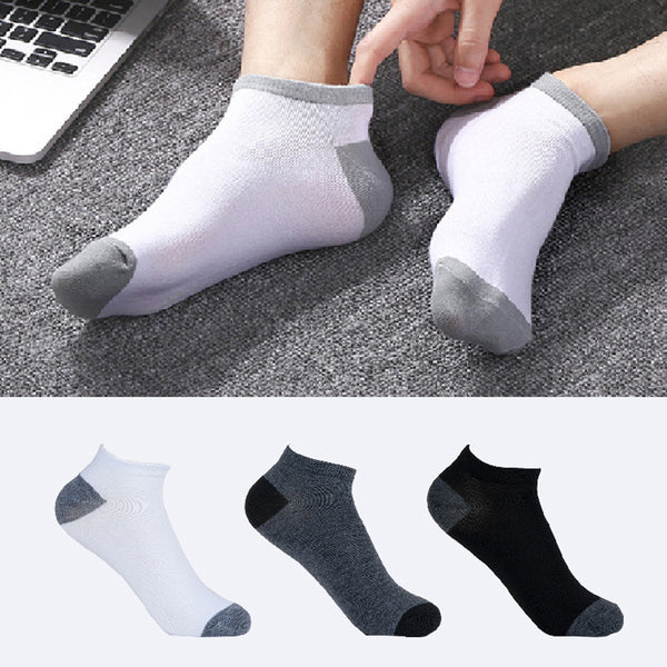 Herren Sneakersocken Füßlinge Unsichtbar - Kurze Socken Atmungsaktiv Geruchshemmend Sportsocken
