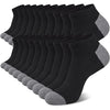 Herren Sneakersocken Füßlinge Unsichtbar - Kurze Socken Atmungsaktiv Geruchshemmend Sportsocken