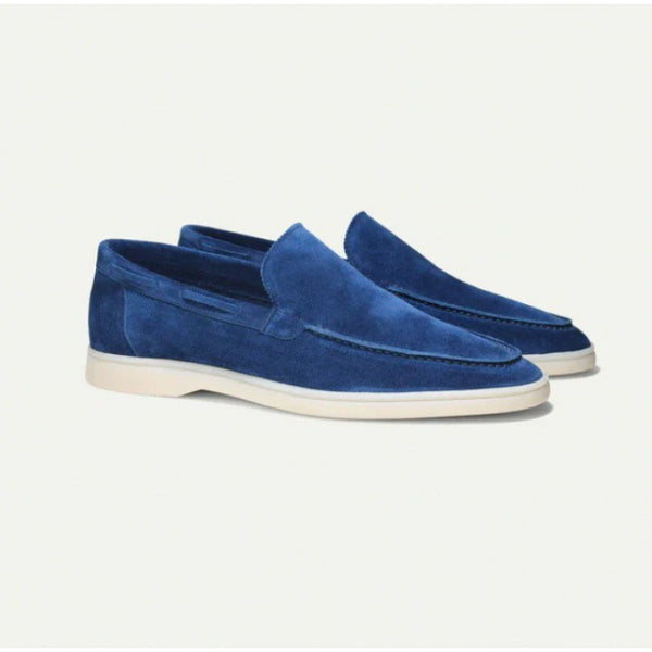 Herren Wildleder Schuhe Übergrößen - Casual Halbschuhe Slipper Große Größen 36-48
