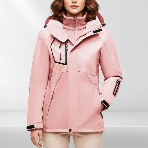 Übergangsjacke Damen mit Kapuze | Für Freizeit und Reisen - Alverno