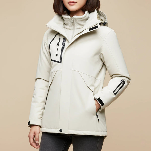 Übergangsjacke Damen mit Kapuze | Für Freizeit und Reisen - Alverno