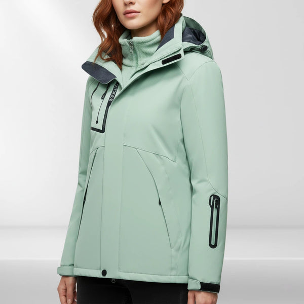 Übergangsjacke Damen mit Kapuze | Für Freizeit und Reisen - Alverno