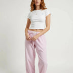 Gestreifte Hose Damen mit Seitentaschen | Locker & Für Alltag - Alverno