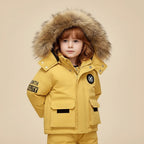 Kindermantel mit Kapuze und Overall | Für Kalte Tage - Alverno