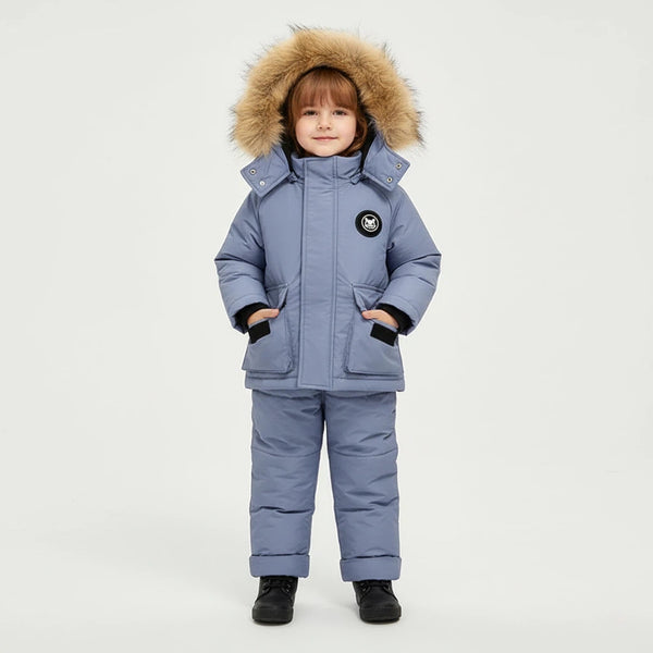 Kindermantel mit Kapuze und Overall | Für Kalte Tage - Alverno