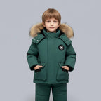 Kindermantel mit Kapuze und Overall | Für Kalte Tage - Alverno