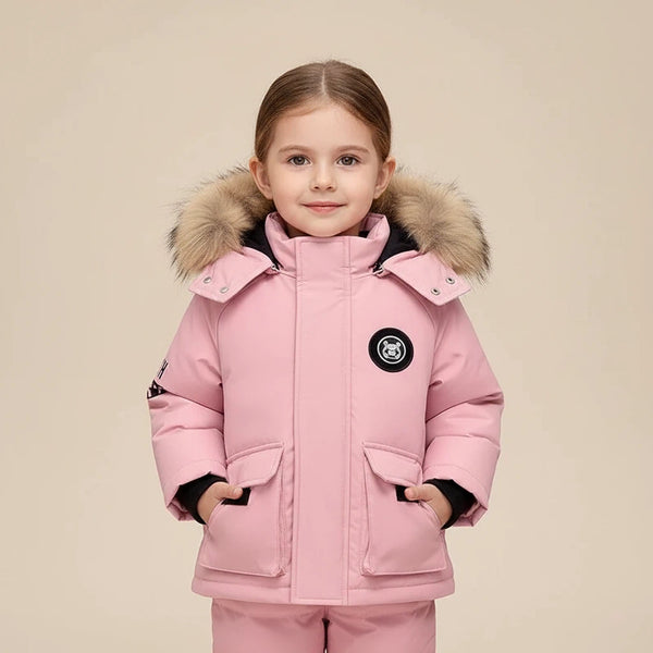 Kindermantel mit Kapuze und Overall | Für Kalte Tage - Alverno