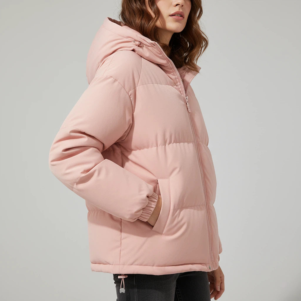 Pufferjacke Herren Wattiert mit Kapuze | Für Kalte Tage - Alverno