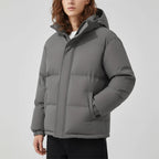 Pufferjacke Herren Wattiert mit Kapuze | Für Kalte Tage - Alverno