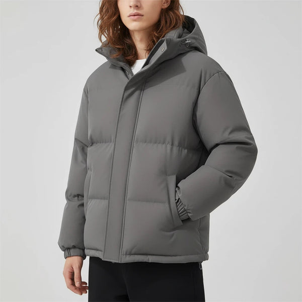 Pufferjacke Herren Wattiert mit Kapuze | Für Kalte Tage - Alverno