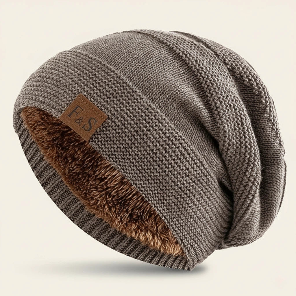 Schlupfmütze Pelzgefüttert | Für Kalte Wintertage - Alverno