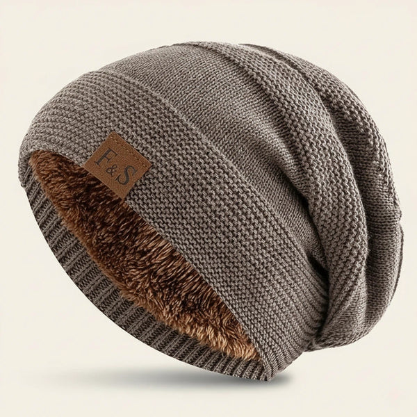 Schlupfmütze Pelzgefüttert | Für Kalte Wintertage - Alverno