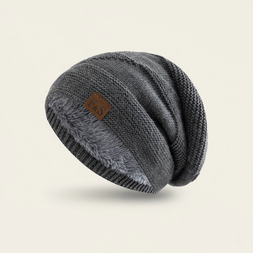 Schlupfmütze Pelzgefüttert | Für Kalte Wintertage - Alverno