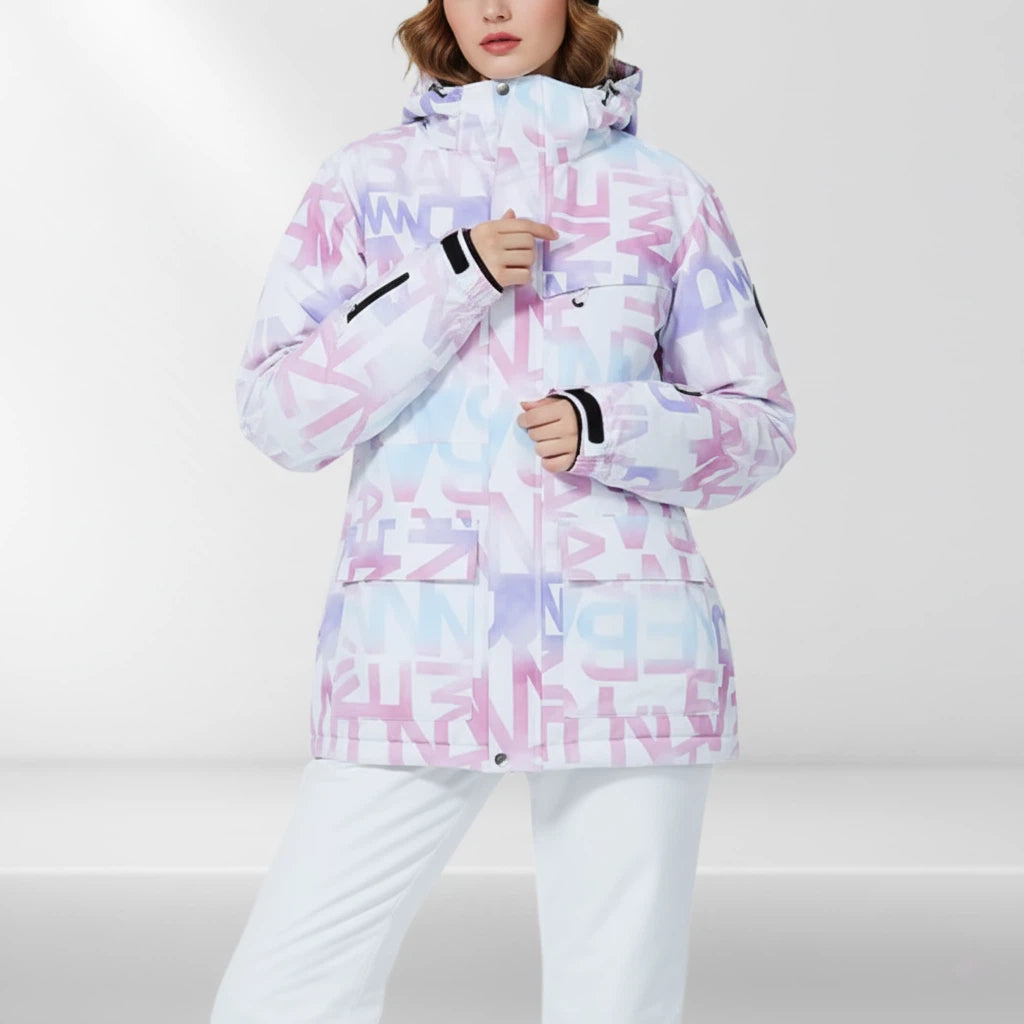 Skianzug Damen Lang mit Kapuze | Für Wintersport und Freizeit - Alverno