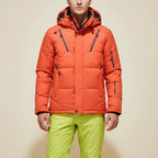 Skianzug Herren Thermo Set mit Abnehmbarer Kapuze | Für Wintersport - Alverno