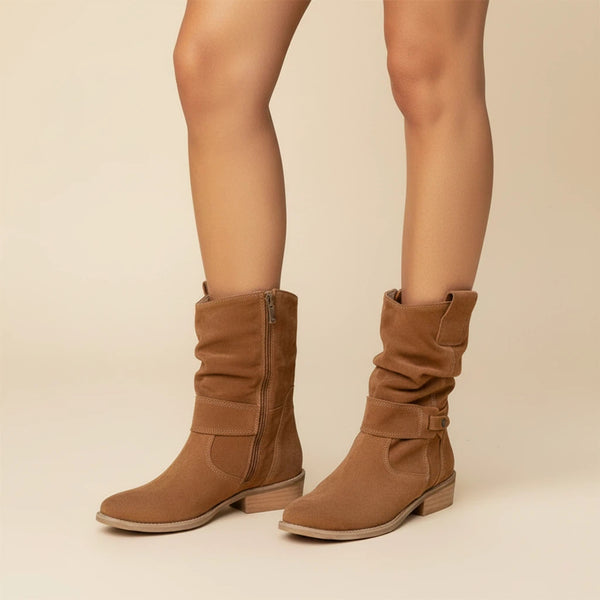 Stiefeletten Damen mit Niedrigem Absatz | Für Alltag und Freizeit - Alverno