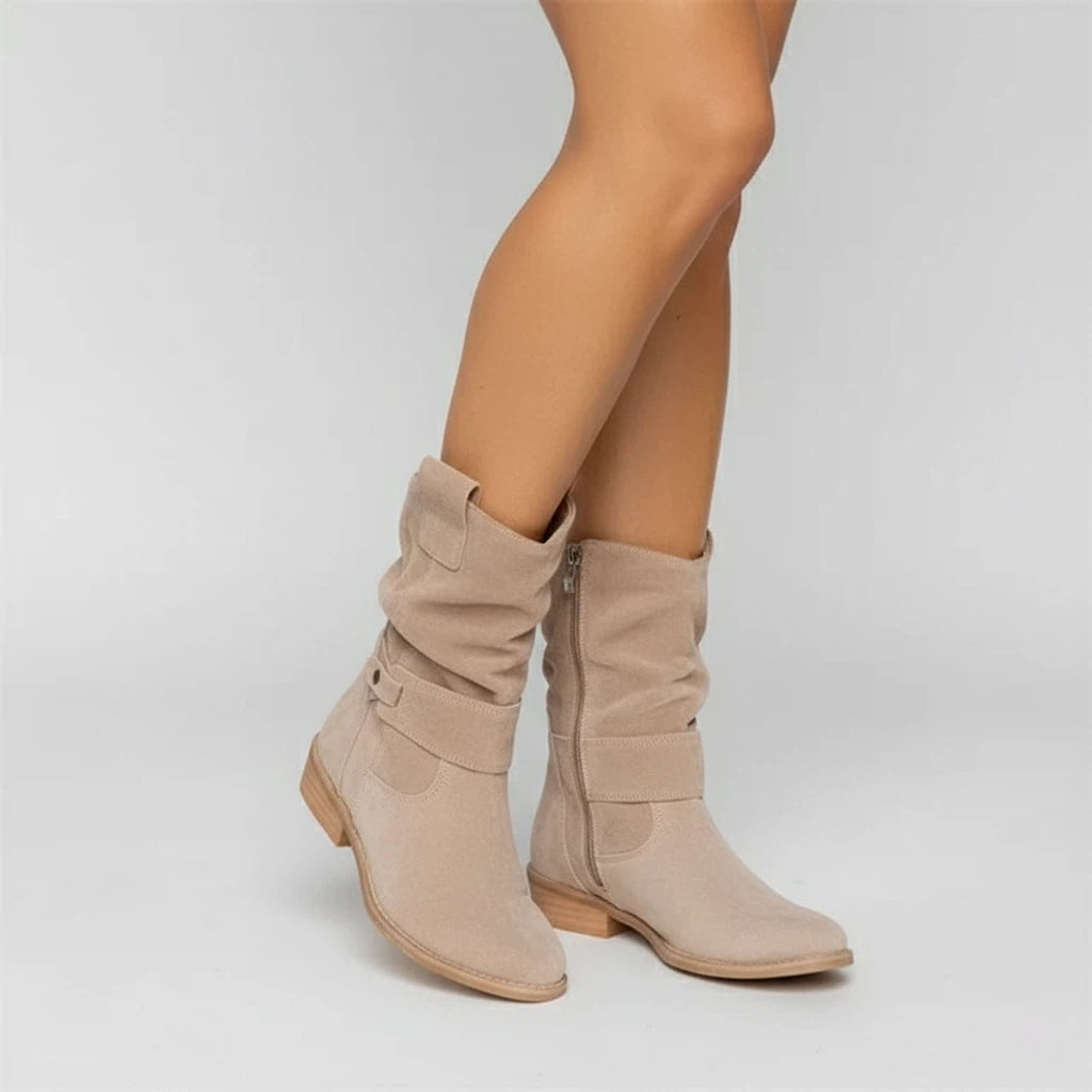 Stiefeletten Damen mit Niedrigem Absatz | Für Alltag und Freizeit - Alverno