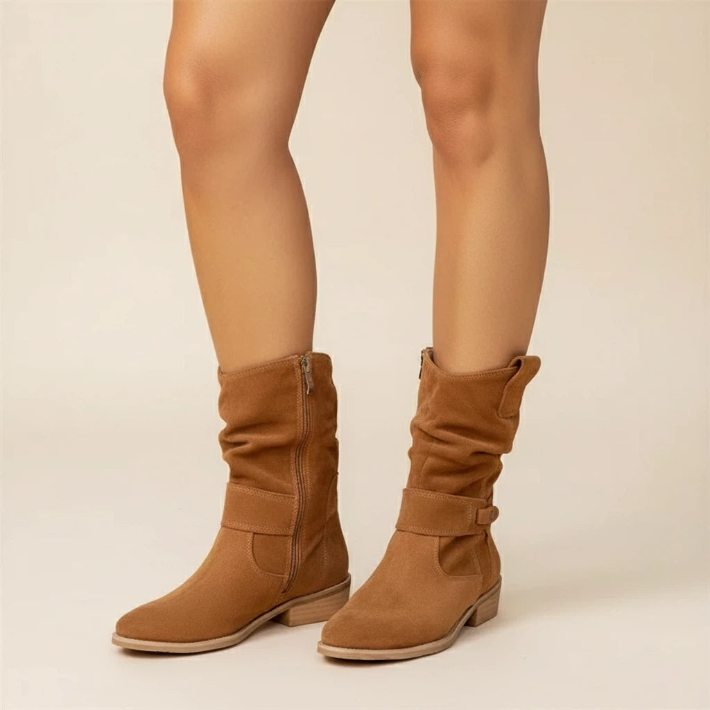 Stiefeletten Damen mit Niedrigem Absatz | Für Alltag und Freizeit - Alverno