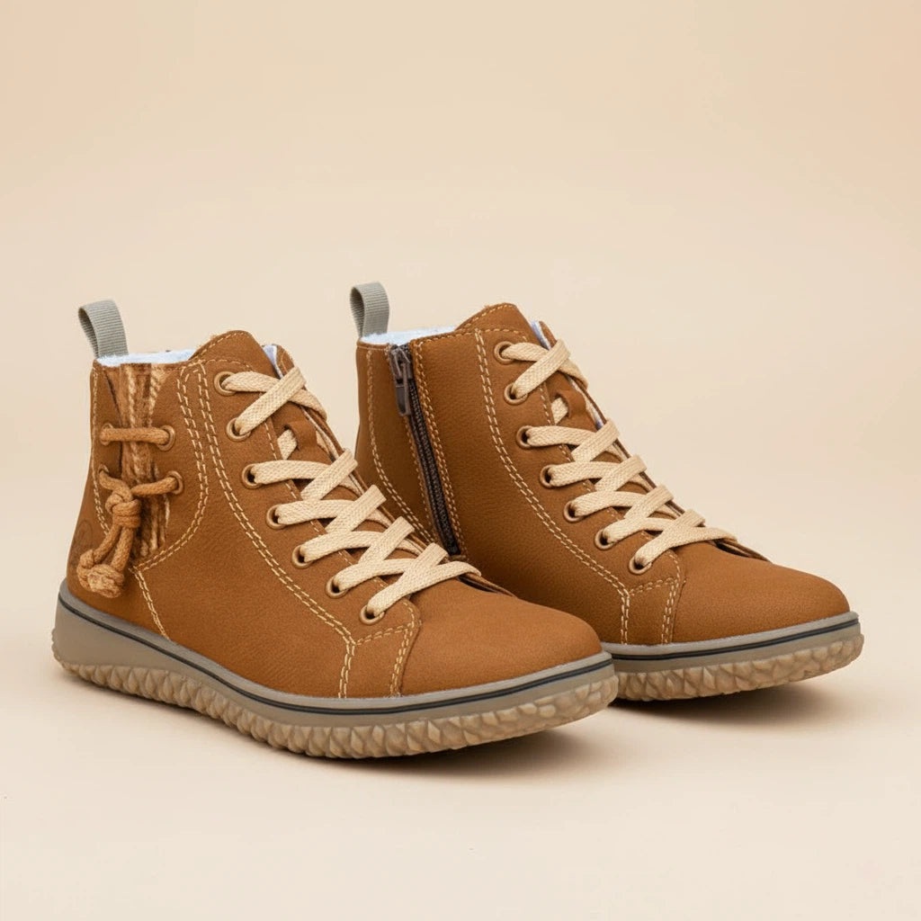 Vintage Stiefel Damen Langschaft | Für Alltag & Freizeit - Alverno