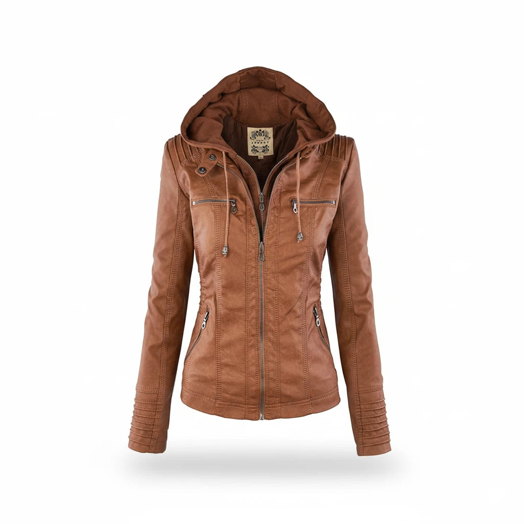 Wetterfeste Jacke Damen mit Kapuze | Für Alltag und Outdoor - Alverno