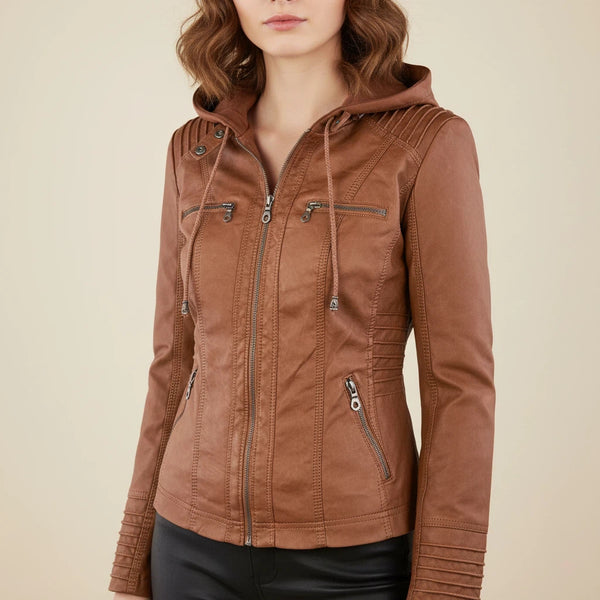 Wetterfeste Jacke Damen mit Kapuze | Für Alltag und Outdoor - Alverno