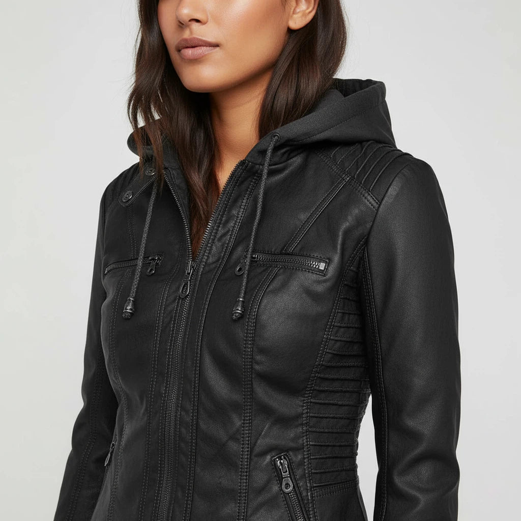 Wetterfeste Jacke Damen mit Kapuze | Für Alltag und Outdoor - Alverno