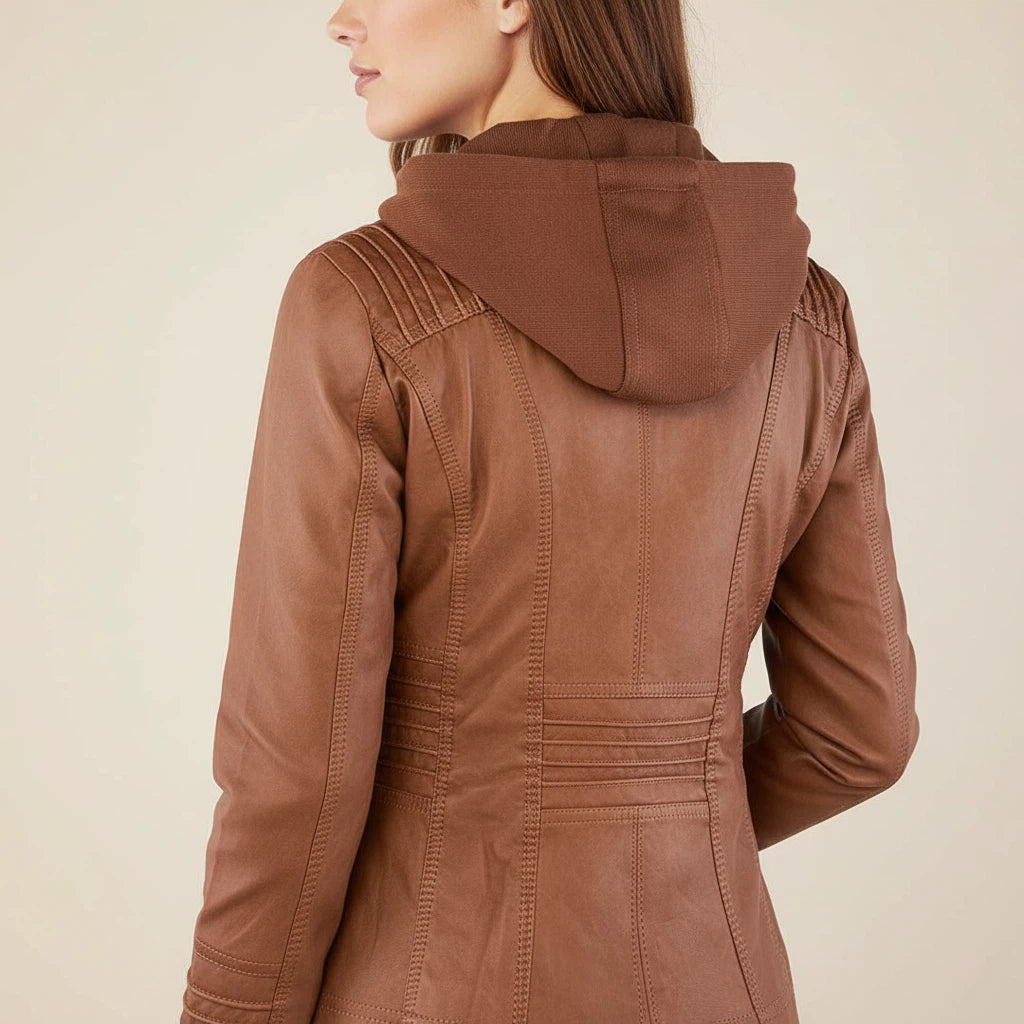 Wetterfeste Jacke Damen mit Kapuze | Für Alltag und Outdoor - Alverno