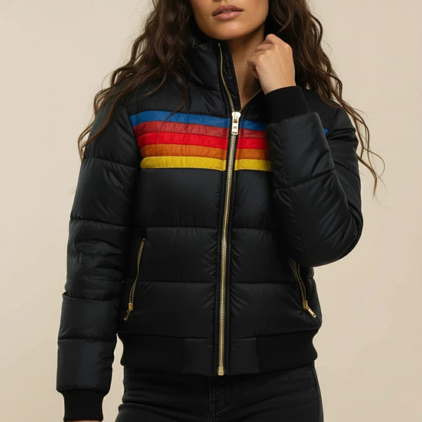 Winterjacke Damen Gefüttert mit Kapuze | Für Kalte Tage - Alverno