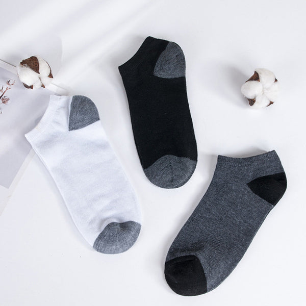 Herren Sneakersocken Füßlinge Unsichtbar - Kurze Socken Atmungsaktiv Geruchshemmend Sportsocken