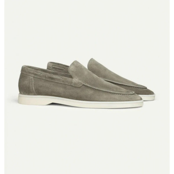 Herren Wildleder Schuhe Übergrößen - Casual Halbschuhe Slipper Große Größen 36-48