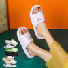 Unisex Hausschuhe Ultra-Soft - Badeschlappen Pantoletten Rutschfest Bärenmotiv Dicke Sohle