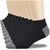 Herren Sneakersocken Füßlinge Unsichtbar - Kurze Socken Atmungsaktiv Geruchshemmend Sportsocken